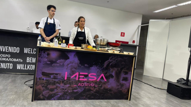 Claudia Krauspenhar foi uma das chefs convidadas do Prazeres da Mesa 2023.