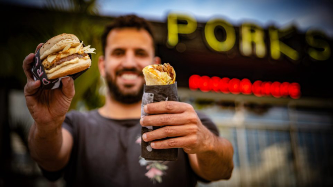 José Araújo Netto, criador do Porks - Porco e Chope. Foto: Jonas Teixo/divulgação