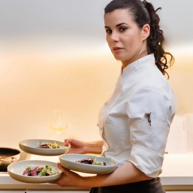 Candida Batista foi uma das participantes do reality <em>Hell's Kitchen</em> em Portugal. Foto: divulgaçao