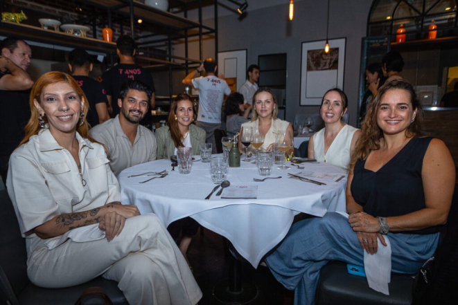 Lorena Martins, Zé e Ana Do Pão ao Caviar, Dani Machado, Mari Mallemont e Beatriz Marques.Foto: Neuton Araújo
