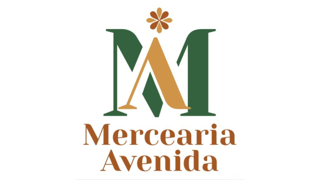 A logomarca do Mercearia Avenida faz referência à do Magazin Avenida, que pertencia ao avô de Dudu e Victória Sperandio e ficava quase no mesmo local. | Arte: Divulgação