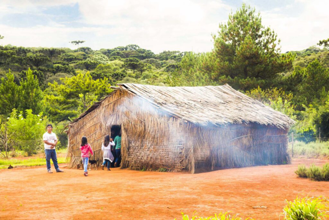 Caminho da Terra Sem Males, em Turvo. Foto: Gralha Azul Turismo