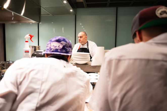 André Zioli: "Descobri que cozinhar em casa é uma coisa, cozinhar profissionalmente é totalmente outra". Foto: Lening Abdala