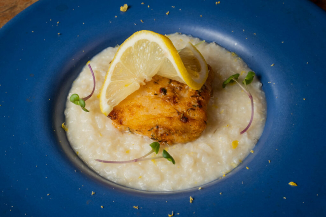 Peixe do Dia Grelhado, do Casa Baru. Foto: Camila Cardoso/Festival Gourmet.