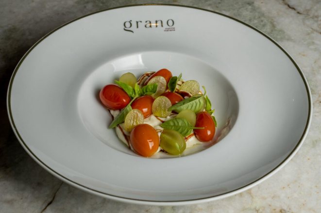 Stracciatella Trufada, do Grano Cucina Italiana.