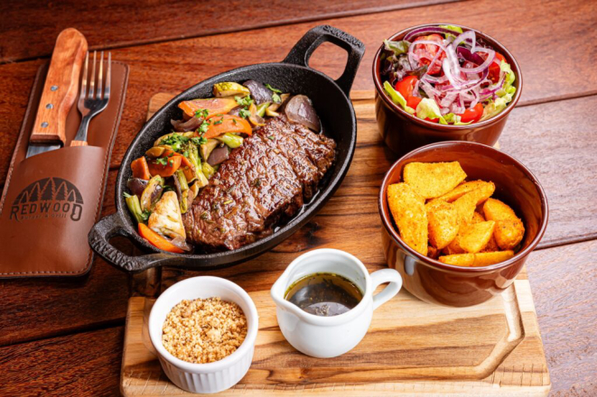 Denver Steak, do Redwood. Foto: Festival Bom Gourmet.