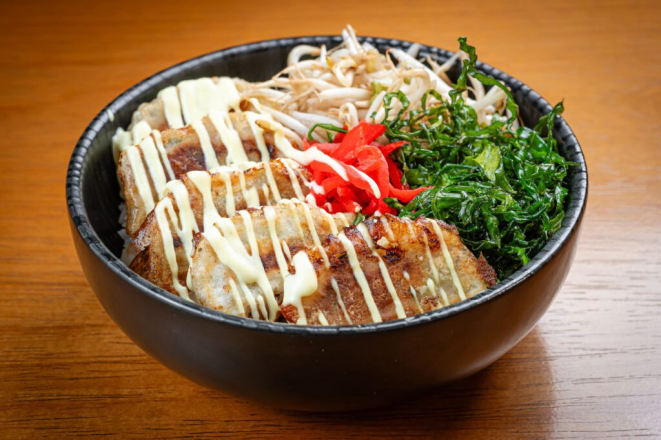 Gyoza Don, do Gyoza Bar. Foto: Festival Bom Gourmet.