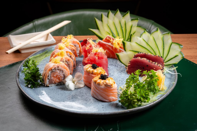 Combinado Umi (15 peças), do TAJ Bar Curitiba. Foto: Festival Bom Gourmet.
