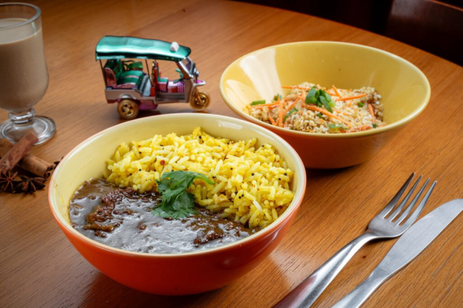 Goa Beef Pulao, do Tuk-Tuk. Foto: Priscilla Fiedler/Festival Bom Gourmet.