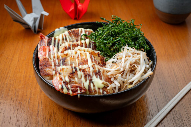 Ebi Gyoza Don, do Gyoza Bar. Foto: Priscilla Fiedler/Festival Bom Gourmet.