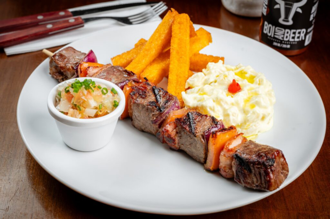 Minixixo Boi and Beer, do Boi and Beer. Foto: Priscilla Fiedler/Festival Bom Gourmet.