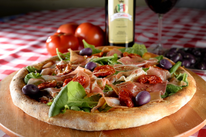 A Pizza à Moda do Lellis, disponível para delivery. Foto: divulgação