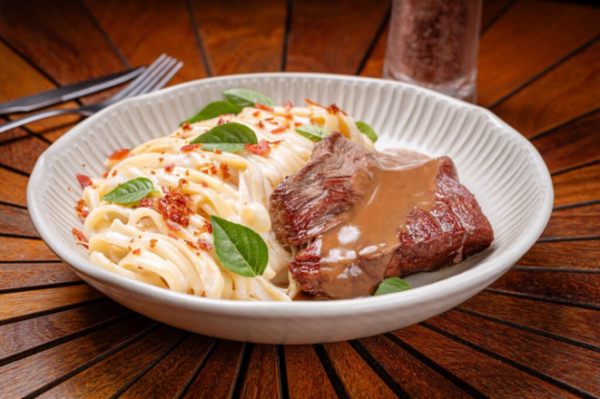 Mignon e Massa, do Jardim Secreto. Foto: Priscilla Fiedler/Festival Bom Gourmet.