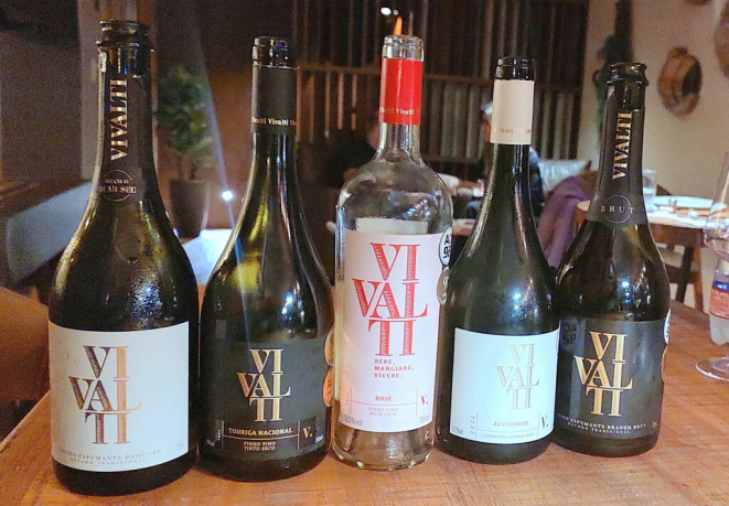 Os vinhos da Vivalti, apresentados em jantar harmonizado na Casa Vinci. | Foto: Anacreon de Téos