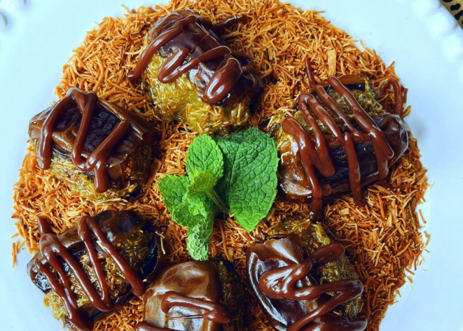 Os chocolates de Dubai inspiram a nova sobremesa do Nayme. | Foto: Divulgação.