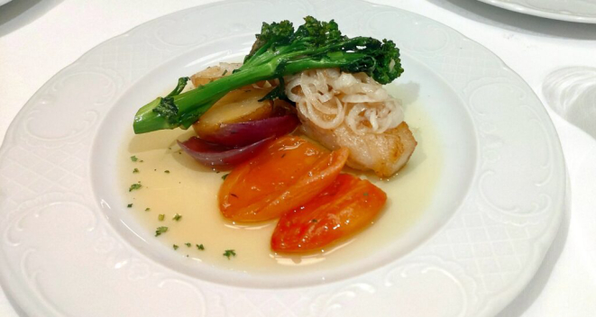 Morue de Fundateur, bacalhau favorito de Alceu Ântimo Vezozzo, fundador da Rede Bourbon. Foto: Anacreon de Téos