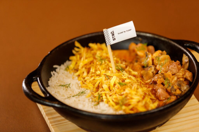 Strô Surf n’ Turf, do Strô Restaurante, terá 20% de desconto durante o Circuito. Foto: Divulgação.