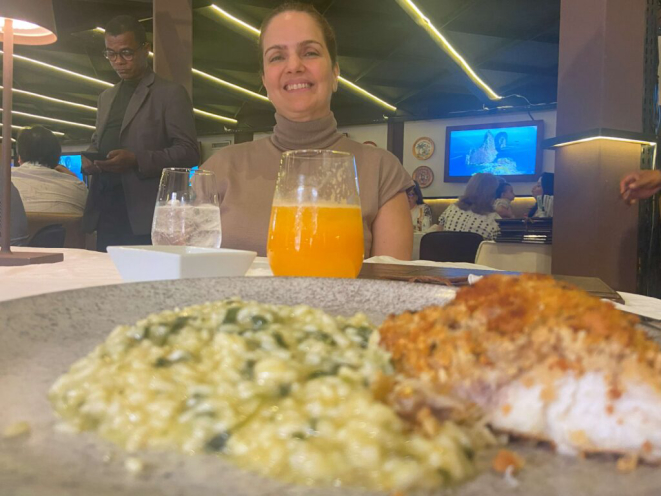 Chef Angela Sicilia do restaurante Famiglia Sicilia. Crédito: André Bezerra.