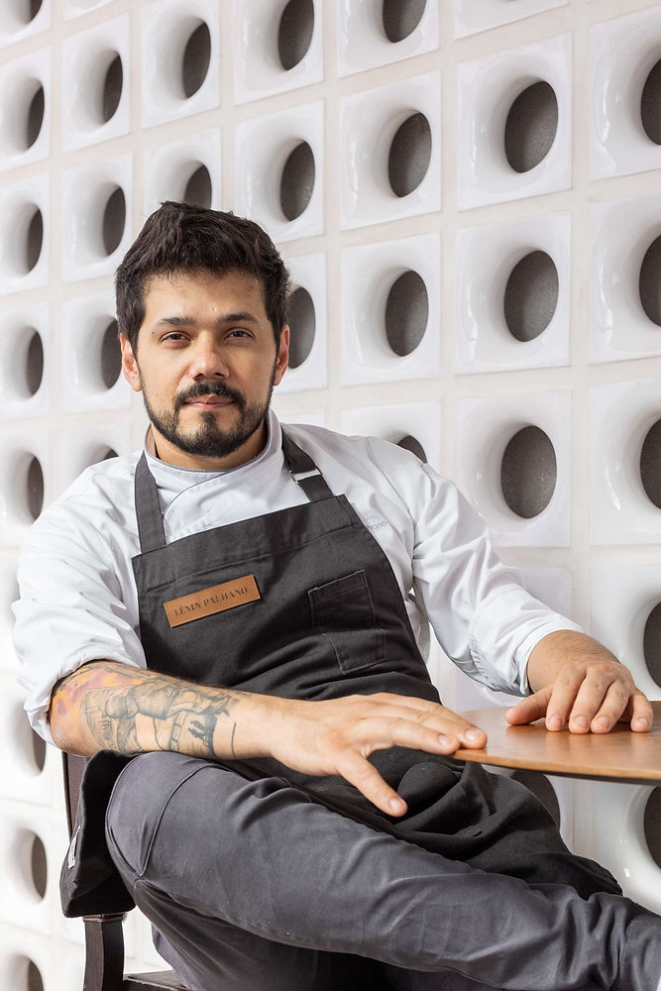 O chef Lênin Palhano: "A manutenção dos prêmios é trabalho. Nosso trabalho tem que ser incansável".