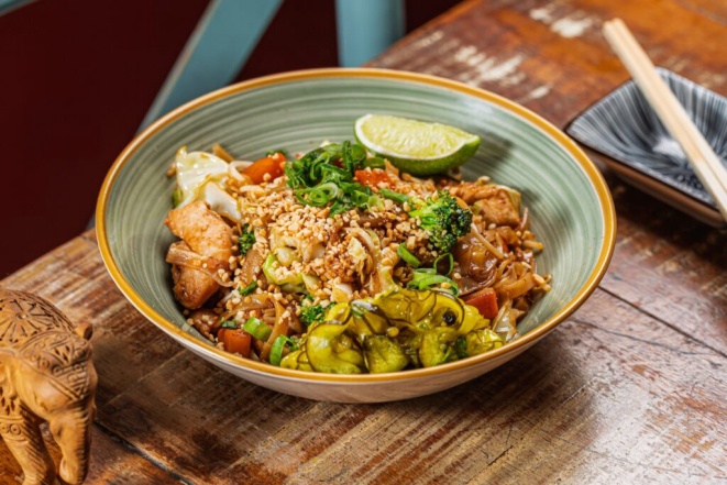 Pad Thai, do Tuk-Tuk. Foto: Priscilla Fiedler/Festival Bom Gourmet.