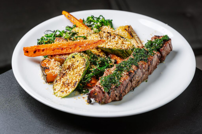 Espeto Grego, do Boi and Beer. Foto: Priscilla Fiedler/Festival Bom Gourmet.