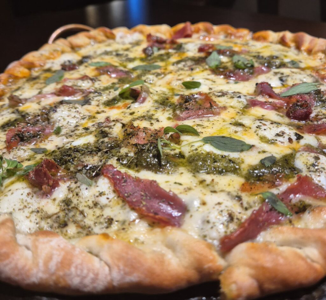 Pizza Jámon do Casa de Tia, com 20% de desconto o Circuito Bom Gourmet de Verão