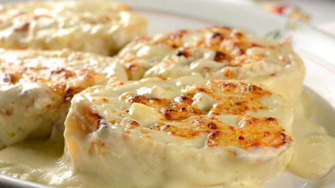Rondelli com Molho Catupiry, receita artesanal pensada para compartilhar. Crédito: Divulgação.