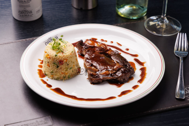 Prato executivo de almoço da Cantina do Délio, no Festival Bom Gourmet Curitiba. Crédito: divulgação