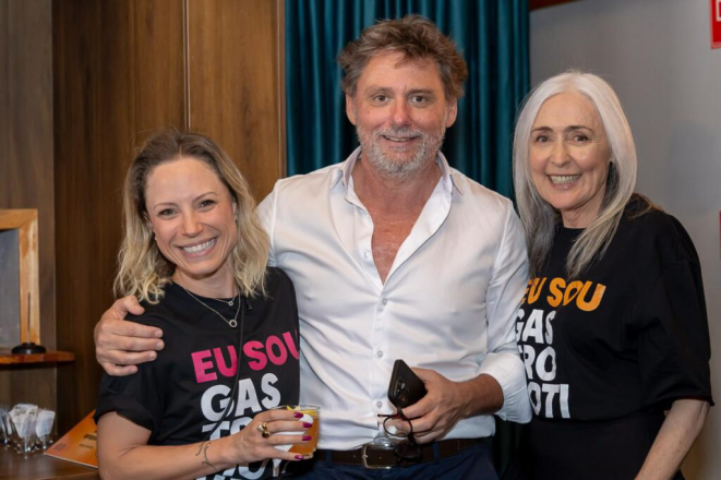 Time que faz o Juro que Danço acontecer: Alê Viana, Maurício Ramos e eu, Jussara Voss