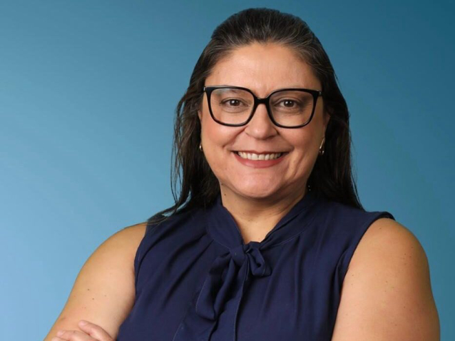 Gislaine Queiroz, CEO da Única Entrega e mentora de operação logística do FoodCo Experience, dia 13 de abril. Crédito: divulgação