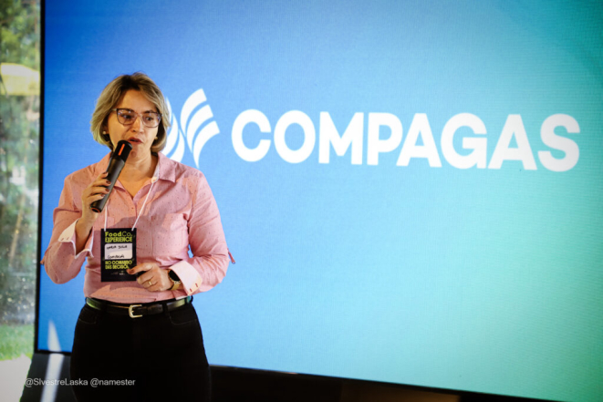 Apresentação da Compagás no FoodCo. Experience 16. Crédito: Silvestre Laska