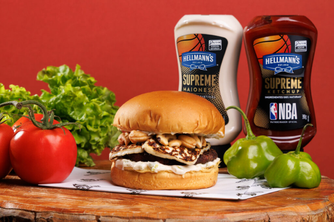 Hamburguer do Smoke N Fire, um dos participantes da edição. Crédito: Fernando Zequinão