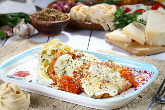 Parmegiana. Créditos: Pexels/Mahmoud Salem