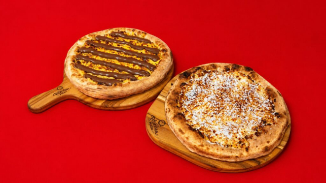 Pizza de Curau e Pamonha. Crédito: Divulgação