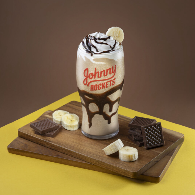 Milshake Chocolate Hershey's Banana. Crédito: Divulgação