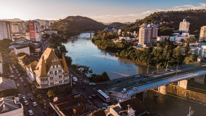 Blumenau (SC). Crédito: Pexels