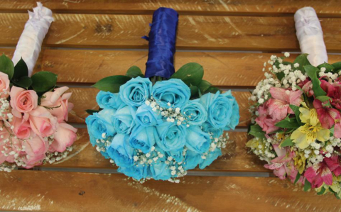 Peças azuis para noivas usarem no casamento