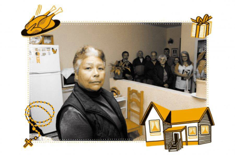 Uma casa para Lindacir Maria, a Linda