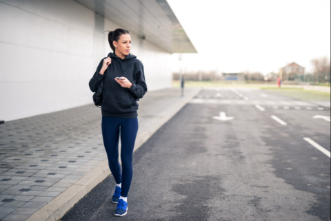 Caminhar não emagrece. Correr ajuda a perder barriga!