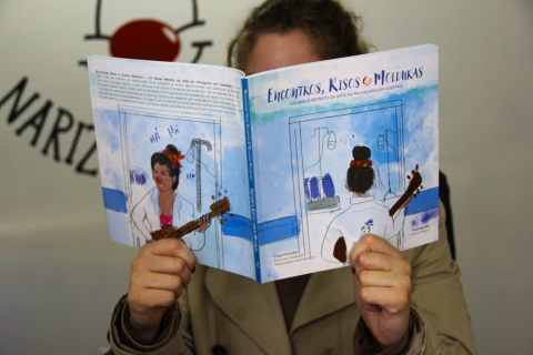 ONG Nariz Solidário lança livro com histórias de ações voluntárias em hospitais; Pinó vai distribuir o conteúdo