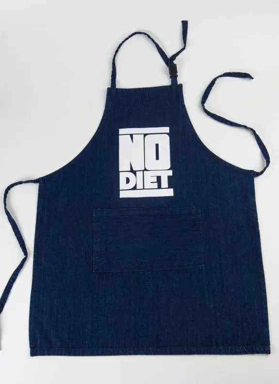 Avental masculino “No Diet”