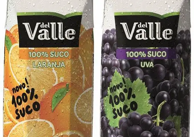 Del Valle lança linha 100% Suco