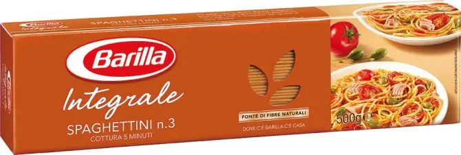 Spaghettini Barilla Integrale