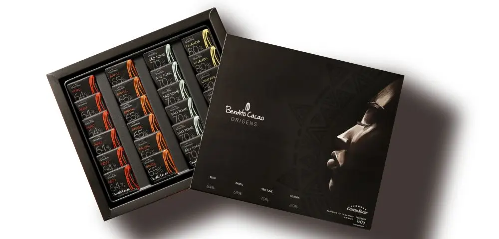 Cacau Show lança caixa com chocolate de quatro países
