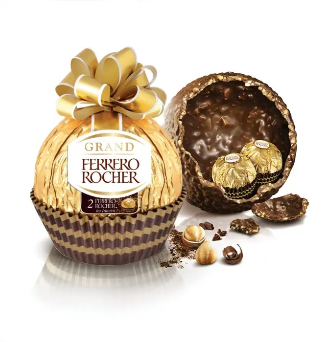 Bombom gigante de Ferrero Rocher chega ao Brasil em edição limitada