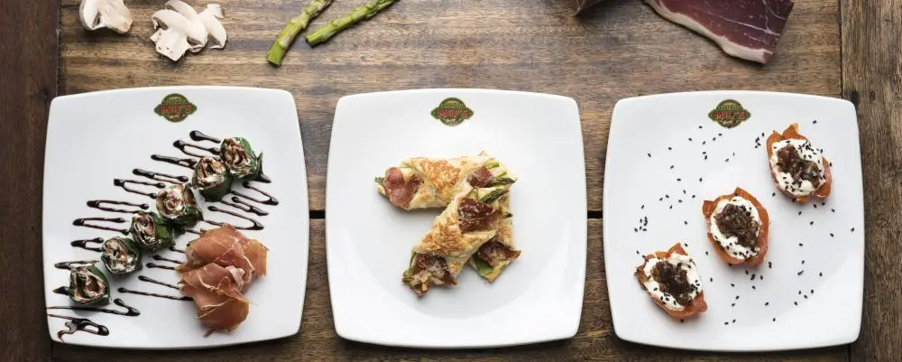 Aprenda o passo a passo de três receitas de petiscos com presunto Parma
