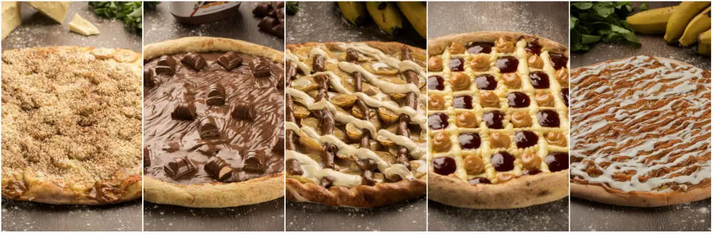 Escolha a sua: 5 pizzas doces do Festival da Pizza Bom Gourmet
