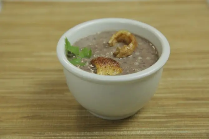 Receita de caldinho de feijão