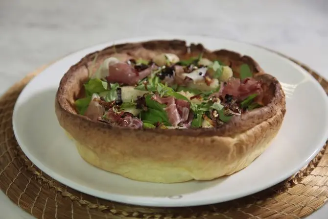Receita de panqueca holandesa “dutch baby”