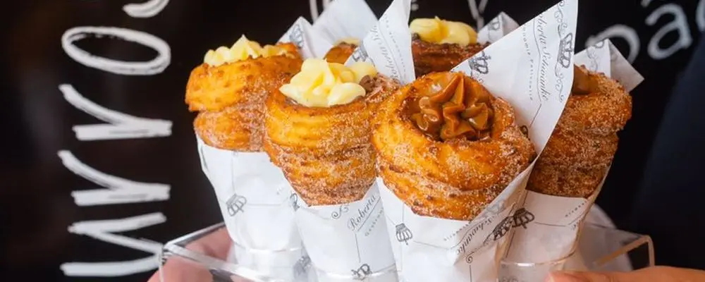 Confeitaria de Curitiba cria churros em formato de cone
